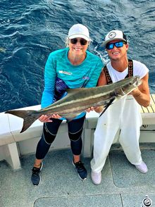 Donna Jocelyn of Miami, FL (left) earned Top Offshore at a previous Ladies, Let’s Go Fishing event with a 35.5 lb. cobia landed aboard Sea Horse with Capt. Rick Rodriguez. Don’t miss your chance to join the excitement at the next LLGF Keys University and 