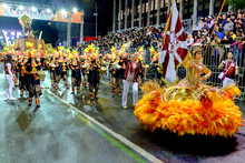 Desfile da Escola de Samba Deixa Falar, no Carnaval 2025.