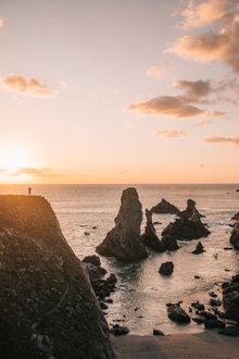 Claude Monets Port-Coton auf Belle-Ile