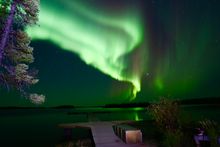 Aurora borealis, Gangler's Lodge