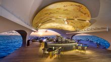The St. Regis Maldives Vommuli Resort_Mural and Bar