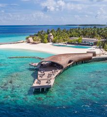 The St. Regis Maldives Vommuli Resort_Aerial Whale Bar