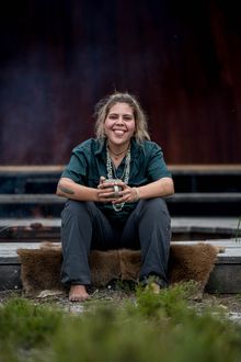 Carleeta Thomas, wukalina Walk. Tasmania