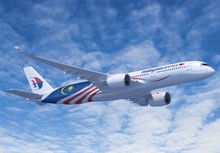 Photo of Malaysia Airlines' Boeing A350-900 Aircraft