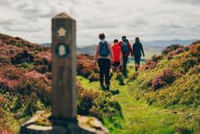 Moel Fenli, Offa's Dyke Path, Nordwales