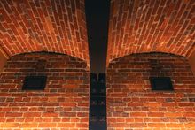 [HOSHINOYA Nara Prison] Interior Red Brick Walls