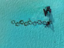 JW Marriott Maldives Kaafu Atoll Island Resort installing 30-meter underwater structure