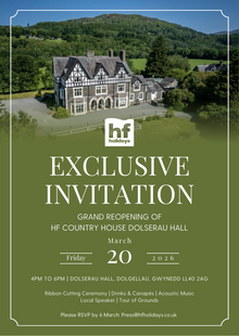 Invite for Re-opening of Dolserau Hall 