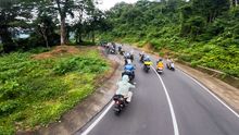 Riders travel through Indonesia’s varied terrain as part of Bali2Komodo’s guided multi-island motorcycle journey.