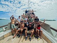 Private boat transfers between islands are part of the Bali2Komodo expedition experience.