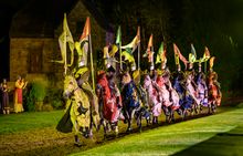 150 animals, including over 40 horses take part in the epic outdoor production