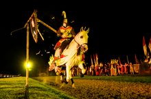Knights clash as stunning equestrian horsemanship takes centre stage