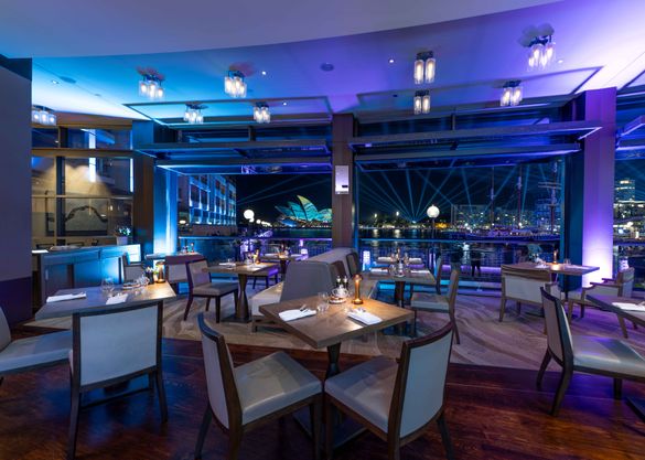 Park Hyatt Sydney's The Dining Room During Vivid Sydney