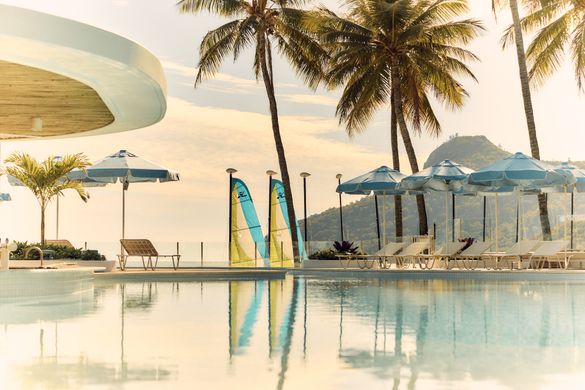 The newly Reimagined Sails Pool, Hamilton Island