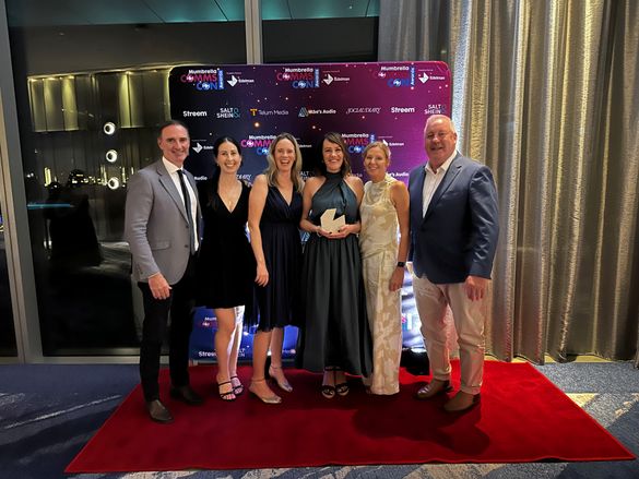 The Belgravia Leisure team at Mumbrella CommsCon Awards