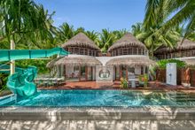 W Maldives - Oasis Beach Two-Bedroom Villa - Exterior with Slide 2