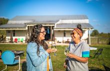 Cider tastings at Appalachian Ridge Artisan Cidery in Hendersonville, North Carolina