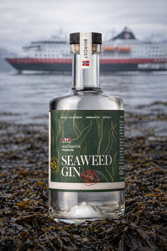 Hurtigruten's Seaweed Gin