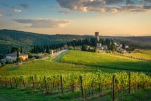 Badia a Passignano Abbey in Tuscany's Chianti vineyards