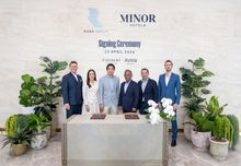 Photo shown (left to right): Michael S. Howard, Managing Director of Daystar; Wikunya Asavanich, Deputy Chief Executive Officer of Rasa Group; Rapi Pinijchob, Chief Executive Officer of Rasa Group; Dillip Rajakarier, Chief Executive Officer of Minor Hotel