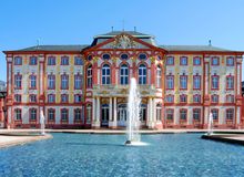 Old castle in Bruchsal in Germany