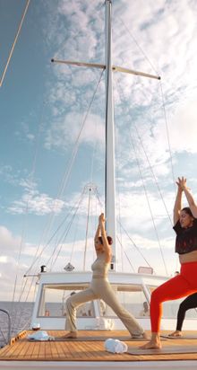 Samiksha Shetty - Yoga on Horizon Yacht