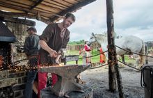 Visitors will explore the Viking Settlement before taking their seats for Land of the Vikings