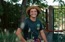 Daniel Dimov, permaculture designer and teacher at Sharena Fabrika