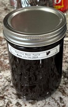 We make our own vanilla bean paste at Maitland Manor, but you can buy it online