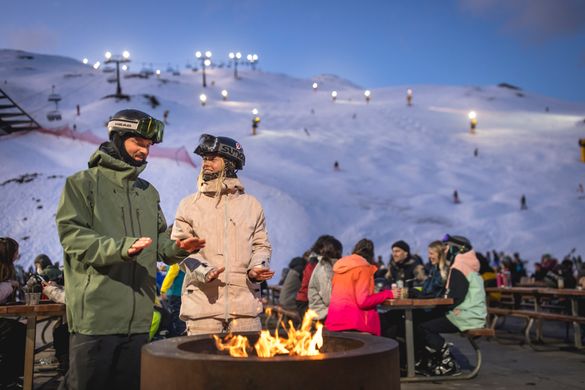 Night Skiing at Coronet Peak