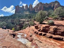 The Seven Sacred Pools after a rain storm