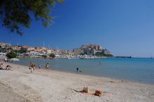 Calvi beach