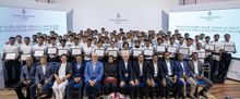 Class of 2026 with Aishath Shehanaz Adam and Four Seasons Maldives leadership