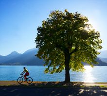 Lac Annecy bike path