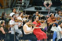 The collaboration brings together internationally acclaimed conductors, composers and orchestral musicians to create cinematic new soundtracks designed specifically for the large-scale live experiences at Kynren – The Storied Lands.