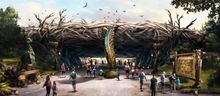 Artist Impression of The Lost Feather, the free-flying bird show, launching as part of Kynren - The Storied Lands