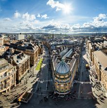 Grey Street, the site of new opening Flat Iron