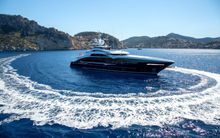 Yacht in a bay
