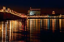 Water tours along St. Augustine's Historic bayfront are the perfect way to experience the annual Nights of Lights display 