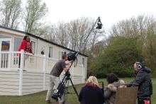ITV's Alison Hammond filming in prize holiday home