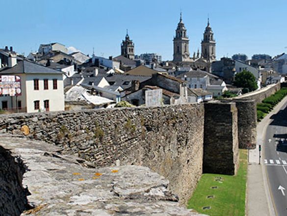 Lugo and its Roman Wall on the Original Camino
