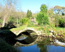 Roman bridge in Ferreira along the Original Way