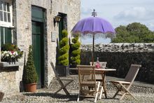 Violet purple at Gileston Coach House