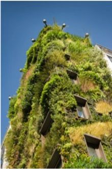 Athenaeum's Living Wall  Inspiring guests during Chelsea Fringe Fest