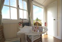 Fresh colours create a very calming place to stay