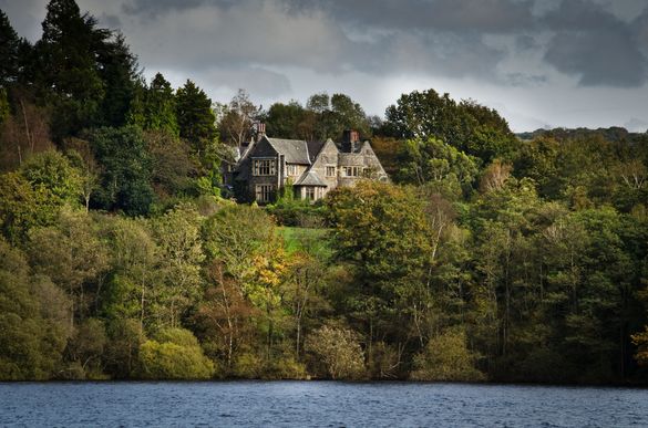 Cragwood Hotel, from Lake Windermere