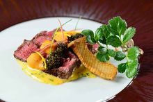 NOBU InterContinental Hong Kong - US Prime Beef, Ossetra Caviar, Sea Urchin Tamago Sauce