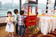 Poporn  & Cotton Candy Corner at Children's Parties at InterContinental Hong Kong