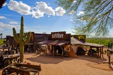 Goldfield Ghost Town along the Apache Trail
