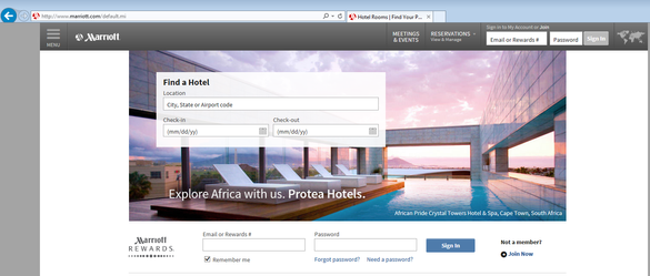 Protea hotels now available for booking via Marriott.com